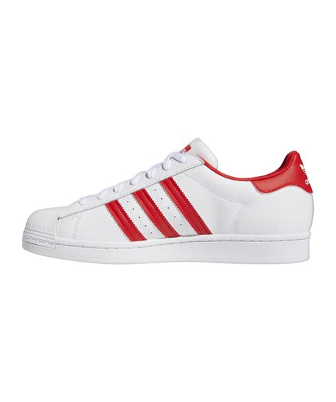 adidas superstar weiß dunkelrot|adidas Superstar Shoes .